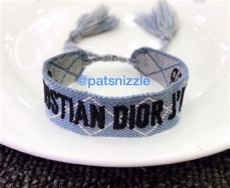 gelang christian dior|friendship bracelet christian dior.